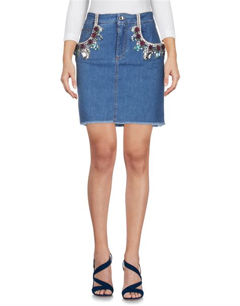 dolce gabbana folklore skirt|dolce and gabbana denim skirt.